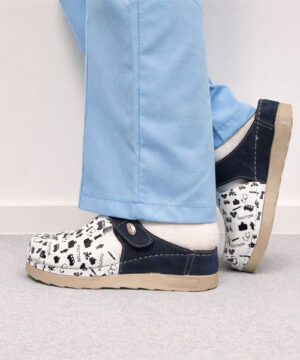 Alternatywny widok Medische klomp - Unisex Print Doctor Blauw
