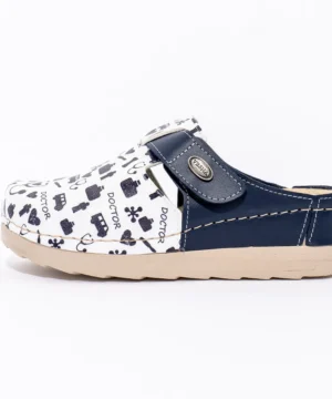Chodak medyczny - Unisex Print Doctor Blue